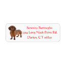 Search for doxie return address labels Puppy