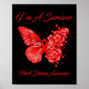Search for disease awareness posters Support heart disease
