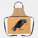 Search for black raven aprons Halloween
