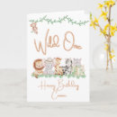 Search for wild one birthday cards Safari