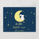 Recherche de lune étoile cartes postales Lapin