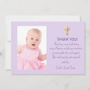Recherche de purple thank you cards Religieux