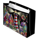 Search for purple christmas gift bags Red