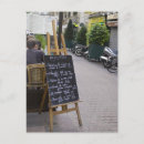 Search for menu postcards France