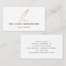 Search for rose gold foil business cards Simple