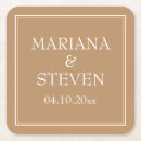 Recherche de beige dessous de verres Moderne