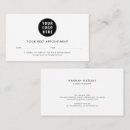 Search for dental appointment cards Minimalist