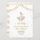 Recherche de bunny baby shower invitations Lapin mignon