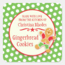 Search for gingerbread stickers Handmade