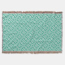 Search for greek key pattern blankets Elegant