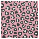 Search for pink hearts print fabric For her