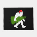 Search for bigfoot doormats Merry christmas