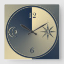 Search for gold sun clocks Moon