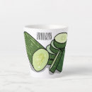 Search for cartoon cucumber mugs Vegetable