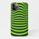 Search for illusions iphone cases Black