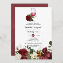 Search for red engagement party invitations Winery