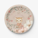 Search for vintage cat plates 1st birthday