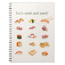 Search for cute food notebooks Watercolor
