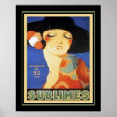 Search for art deco cigarette posters Flapper