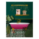 Search for pink bathroom art Flowers