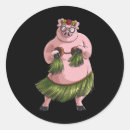 Search for funny pig stickers Dancing