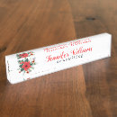 Search for christmas name plates Red