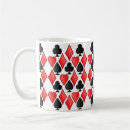 Search for black spade mugs Red and black