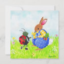 Search for ladybugs square invitations Children