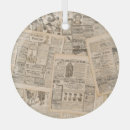 Search for newspaper ornaments French