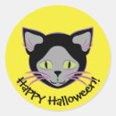 Search for cartoon cat face stickers Kitty