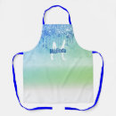 Search for love logo aprons Customizable monogram