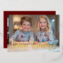 Search for brush script christmas cards Family photo