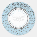 Search for silver blue stickers Communion