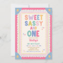 Search for sweet one 1st birthday invitations First birthday party