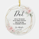 Search for father of the bride ornaments Dad
