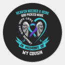Search for my cousin stickers Awareness