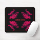 Recherche de fuchsia tapis souris Monogramme