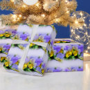 Search for pansy wrapping paper Nature