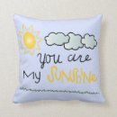 Recherche de cieux coussins Bleu