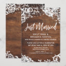 Search for white flower wedding invitations Typography