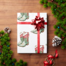 Search for western christmas wrapping paper Cowboy