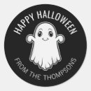 Search for cute cartoon ghost stickers Illustration