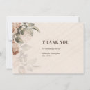 Search for floral wedding thank you cards Burnt orange