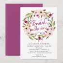 Search for plum bridal shower invitations Vintage