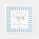 Search for blue tartan napkins Teddy bear