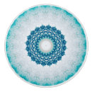 Recherche de mandala bleu boutons et poignées de porte Bohème