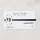Recherche de psychologie visitenkarten Docteur