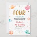 Search for reach for the stars invitations Out of this world