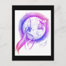 Recherche de rouge loup cartes postales Lune