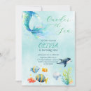 Search for little mermaid 1st birthday invitations Turning one